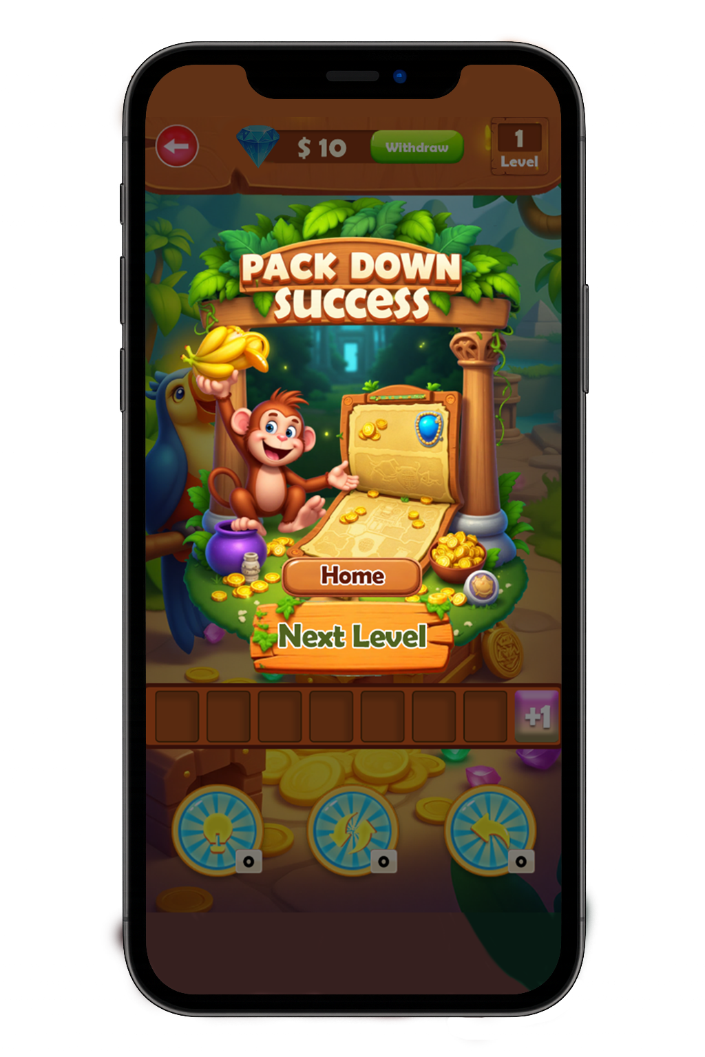 Jungle Rush Level Complete